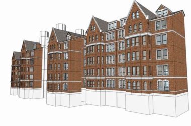 Sketchup住宅模型|多层会所，住宅，底层商业，欧式古典风格-BIM建筑网