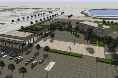 Sketchup住宅模型|多层售楼处，住宅，售楼处拼模，现代风格-BIM建筑网