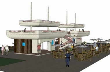 Sketchup商业模型|多层船屋售卖，商业，现代风格-BIM建筑网