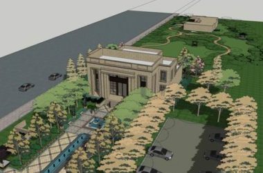 Sketchup住宅模型|多层售楼处，住宅，古典风格-BIM建筑网