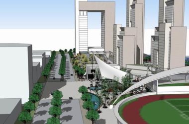 Sketchup综合体模型|高层综合体，办公楼，商业，酒店，公寓，现代风格-BIM建筑网