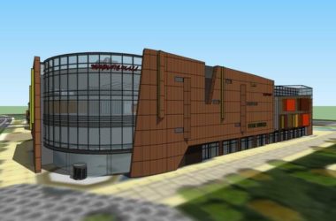 Sketchup综合体模型|多高层综合体办公，商业会所，现代风格-BIM建筑网