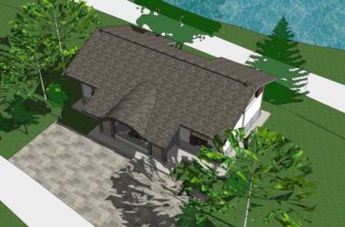 Sketchup小品模型|公共厕所，公厕，古典风格，小品-BIM建筑网