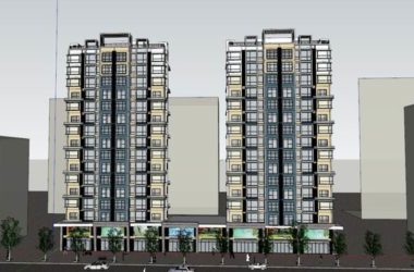 Sketchup住宅模型|高层住宅，现代风格-BIM建筑网