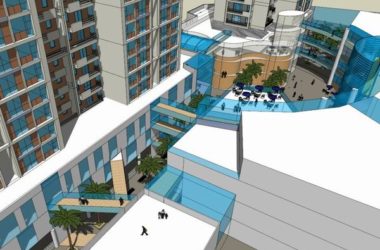 Sketchup住宅模型|高层住宅，底层商业，现代风格-BIM建筑网