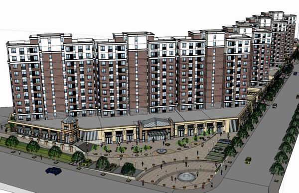 Sketchup住宅模型|多层住宅，古典风格