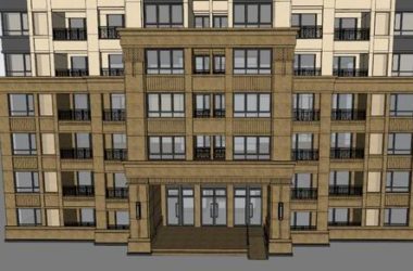 Sketchup住宅模型|超高层住宅，古典风格-BIM建筑网