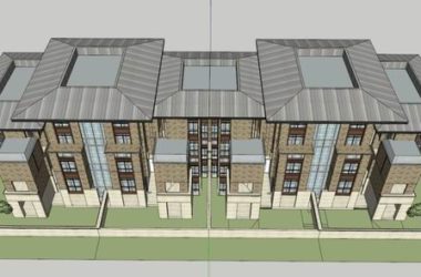 Sketchup住宅模型|高层住宅，花园洋房，古典风格-BIM建筑网