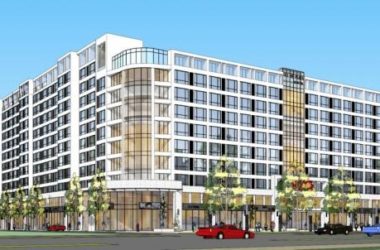 Sketchup商业模型|多层公寓住宅，沿街商业，现代风格-BIM建筑网