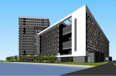 Sketchup商业模型|高层公寓住宅，现代风格-BIM建筑网