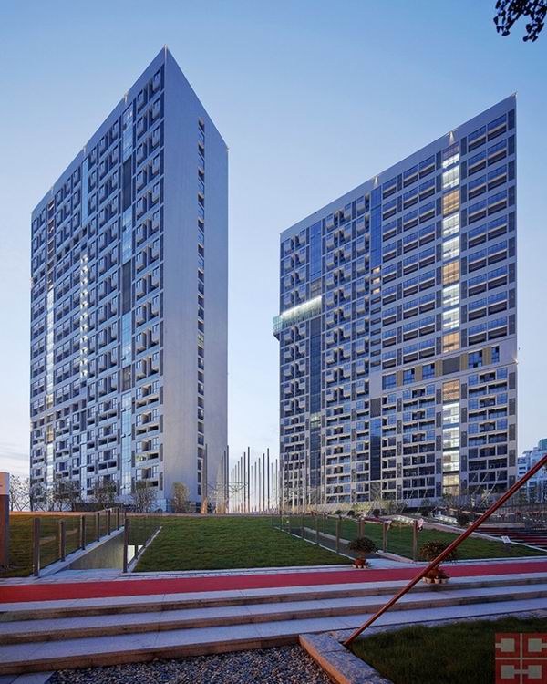 Sketchup商业模型|高层公寓住宅，现代风格