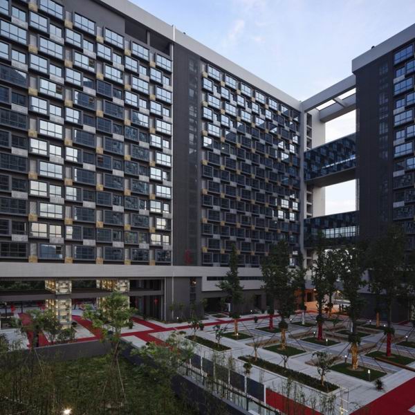 Sketchup商业模型|高层公寓住宅，现代风格