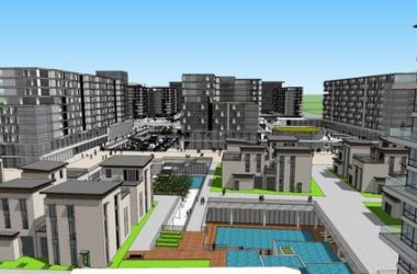 Sketchup住宅模型|多层住宅，高层住宅，现代风格-BIM建筑网
