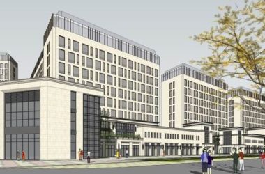 Sketchup住宅模型|高层住宅，现代风格，沿街商业，11+18层-BIM建筑网