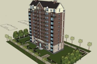 Sketchup住宅模型|高层住宅，古典风格，11层-BIM建筑网