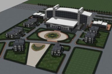 Sketchup住宅模型|多层酒店，现代风格-BIM建筑网