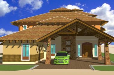 Sketchup酒店模型|多层酒店式度假别墅，古典风格-BIM建筑网