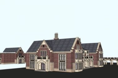 Sketchup商业模型|低层会所，欧式古典风格-BIM建筑网