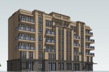 Sketchup住宅模型|多层住宅小区，古典风格-BIM建筑网