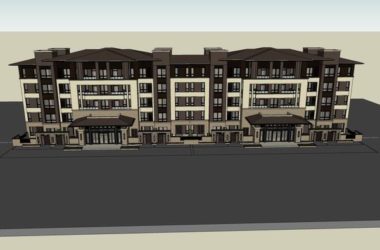 Sketchup住宅模型|联排住宅，古典风格-BIM建筑网