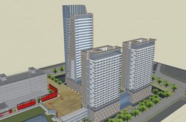 Sketchup综合体模型|超高层商业综合体，现代风格-BIM建筑网