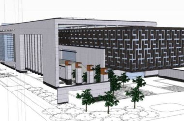 Sketchup文化模型|多层文化活动中心，现代风格-BIM建筑网