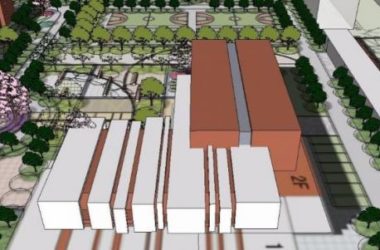 Sketchup学校模型|多层学校中学，校园教育建筑，现代风格-BIM建筑网