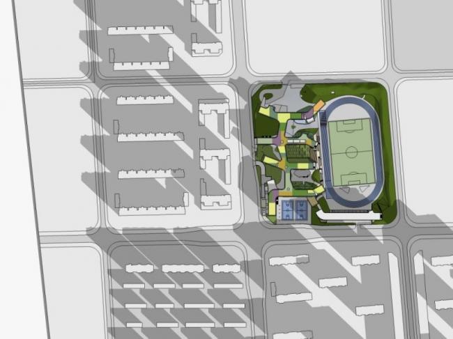 Sketchup学校模型|多层学校，校园教育建筑，现代风格