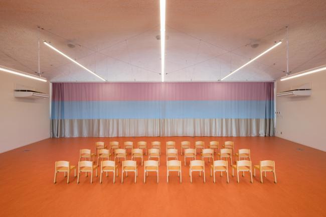 BIM建筑|山形围绕，活动的河道：日本 Subaru 幼儿园 / RFA+CFA