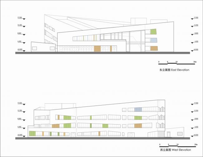 BIM建筑|南浔镇中间幼儿园新址扩建工程 / 浙江年夜学建筑设计研讨院有限公司