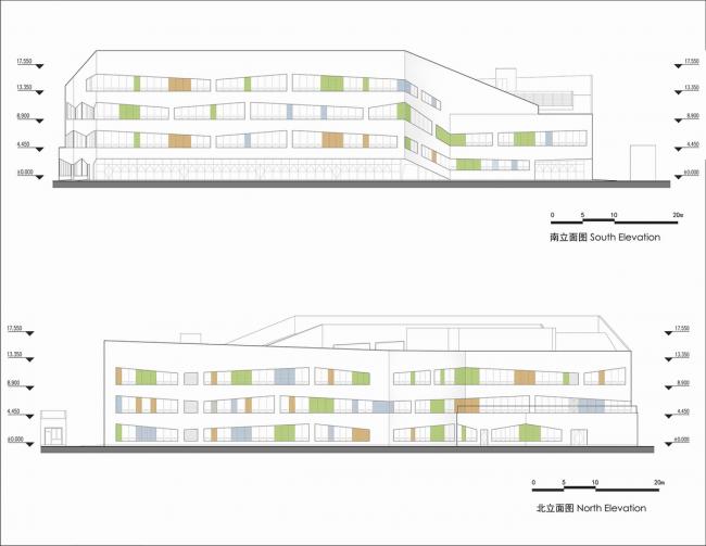 BIM建筑|南浔镇中间幼儿园新址扩建工程 / 浙江年夜学建筑设计研讨院有限公司