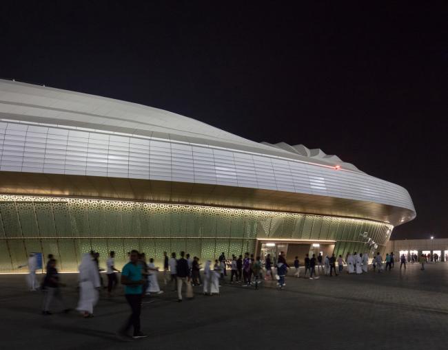 BIM建筑|仿佛海上扬起的船帆：2022年世界杯主赛场 / 扎哈·哈迪德建筑事务所