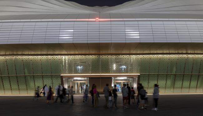 BIM建筑|仿佛海上扬起的船帆：2022年世界杯主赛场 / 扎哈·哈迪德建筑事务所