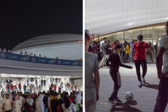 BIM建筑|仿佛海上扬起的船帆：2022年世界杯主赛场 / 扎哈·哈迪德建筑事务所