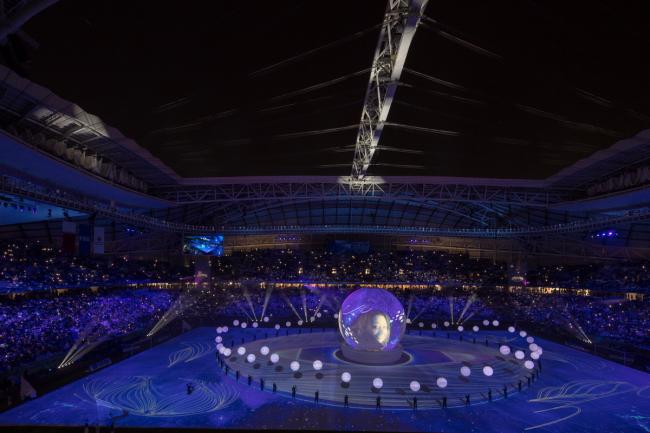 BIM建筑|仿佛海上扬起的船帆：2022年世界杯主赛场 / 扎哈·哈迪德建筑事务所