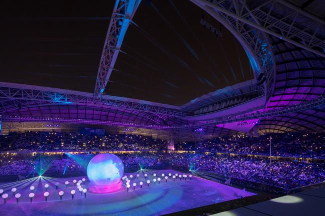 BIM建筑|仿佛海上扬起的船帆：2022年世界杯主赛场 / 扎哈·哈迪德建筑事务所