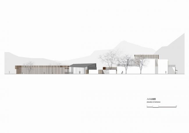 BIM建筑|茂林清泉，焚喷鼻喝茶：茶言不雅舍 / 是合设计工作室