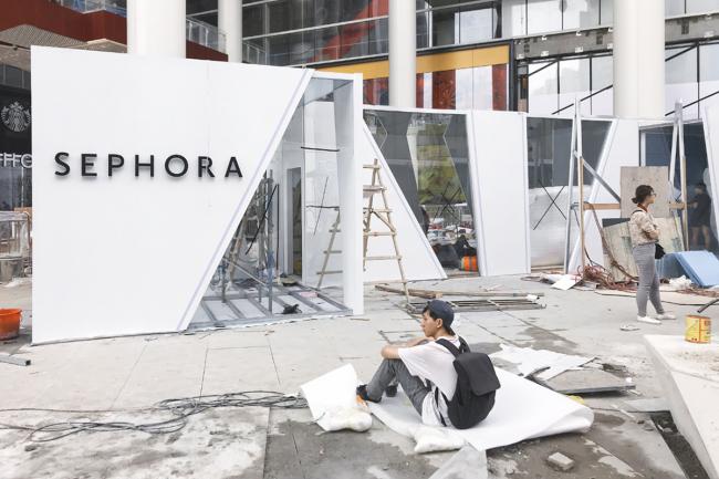 BIM建筑|沉醉式的趣玩空间：丝芙兰品牌概念展现空间设计 l 璞达（武汉）建筑设计