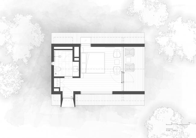 BIM建筑|板屋酒店 l 休耕建筑