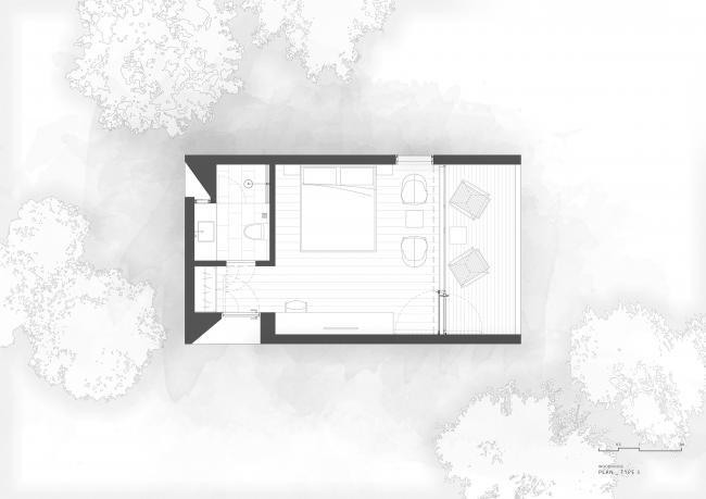 BIM建筑|板屋酒店 l 休耕建筑