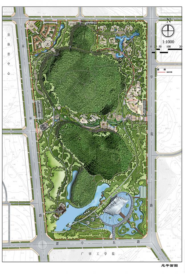 BIM建筑|柳州奇石展览馆丨天津年夜学建筑计划设计研讨总院，张华传授工作室