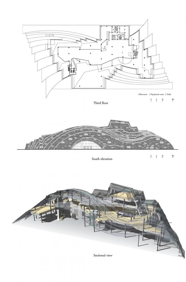 BIM建筑|柳州奇石展览馆丨天津年夜学建筑计划设计研讨总院，张华传授工作室