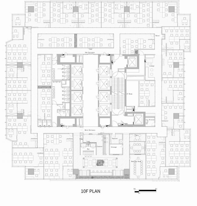 BIM建筑|回于天然——高楼中的结合办公设计 / UDS 誉都思建筑咨询有限公司