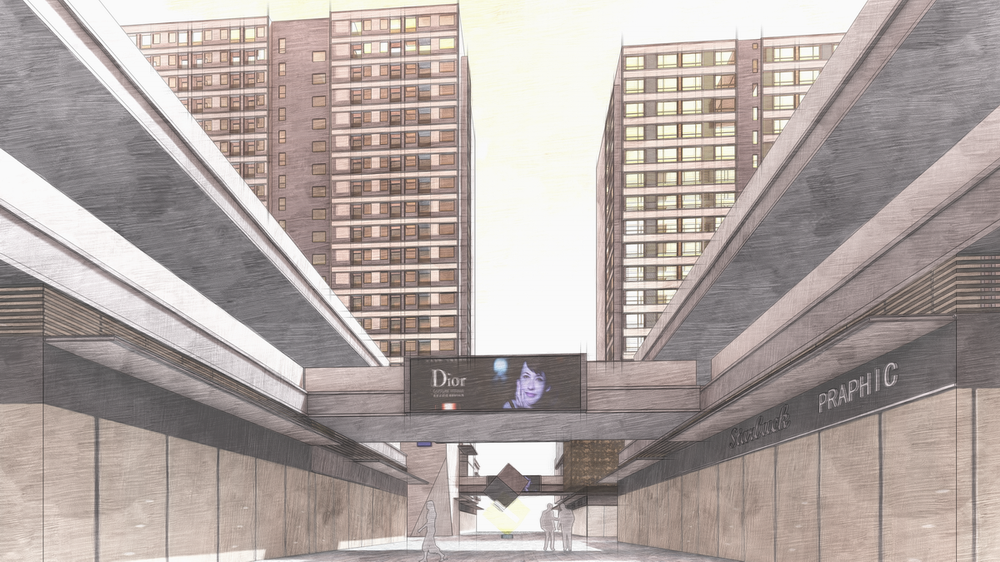 BIM建筑|活动的空间系统——成都昌鑫青羊万和中间 / 成执设计