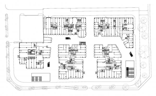 BIM建筑|活动的空间系统——成都昌鑫青羊万和中间 / 成执设计