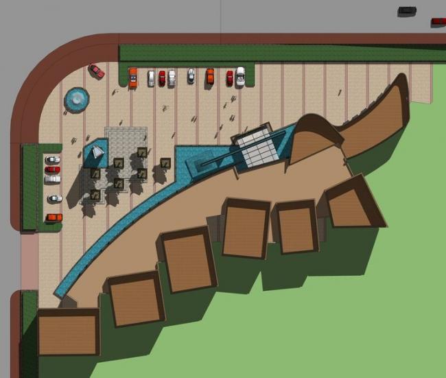 Sketchup商业模型|香港盛高•香逸湾，商业建筑，多层售楼处，现代风格