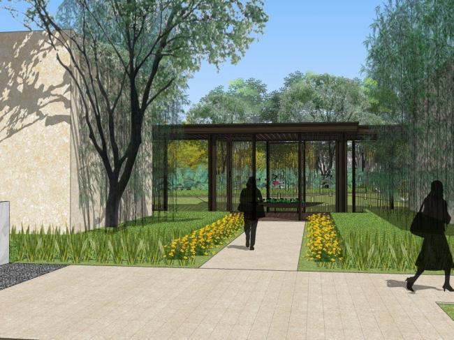 Sketchup商业模型|售楼处，中式风格，商业建筑