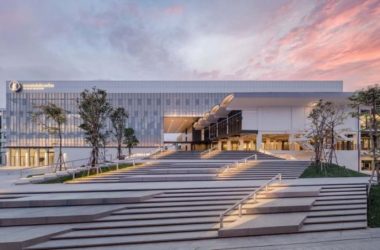 BIM建筑|如同湄公河畔盛开的莲花：泰国银行教导中间-BIM建筑网