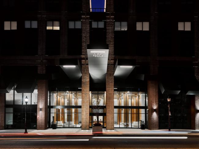 BIM建筑|荒凉丛生中的红色“山谷”：485 Marin 室第楼