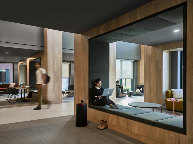 BIM建筑|荒凉丛生中的红色“山谷”：485 Marin 室第楼